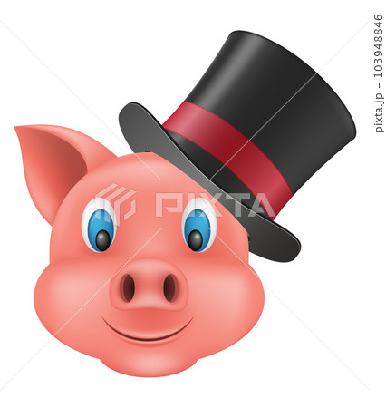 pig snout emoji sticker vector illustration pig snout emoji sticker vector illustration 103948846