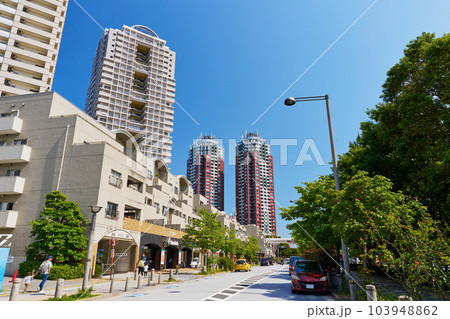 東京　お台場の街並み 103948862
