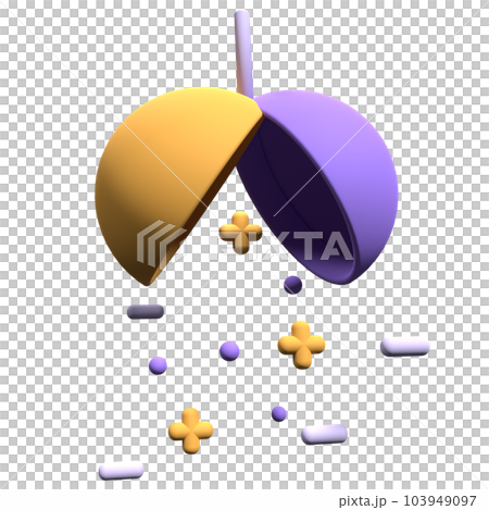 Mexican pinata icon. 3d rendering of a pinata. PNG illustration with transparent background. Pinata 3d illustration Mexican pinata icon. 3d rendering of a pinata. PNG illustration with transparent background. Pinata 3d illustration 103949097