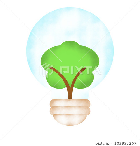 The tree in the light bulb  103953207