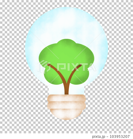 The tree in the light bulb  103953207