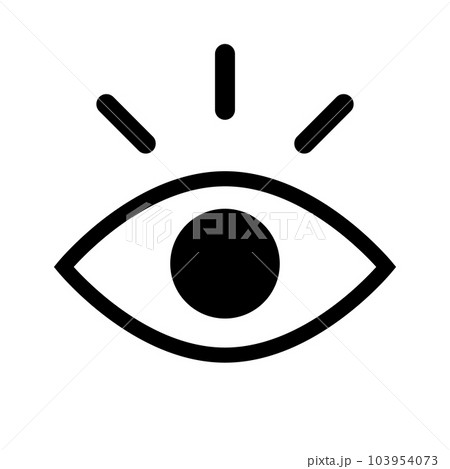驚いている目・ひらめき 103954073