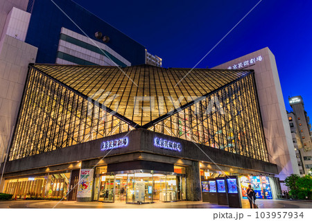 東京 豊島区 池袋西口の都市風景 東京芸術劇場 東京 豊島区 池袋西口の都市風景 東京芸術劇場 103957934