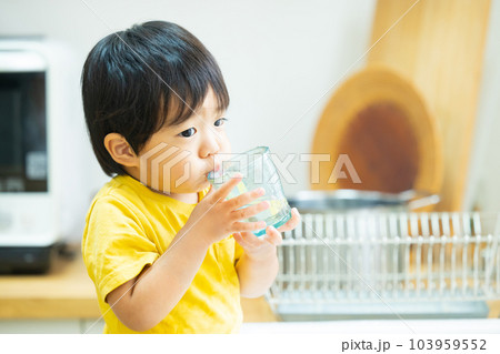 歯磨きをする男の子 歯磨きをする男の子 103959552