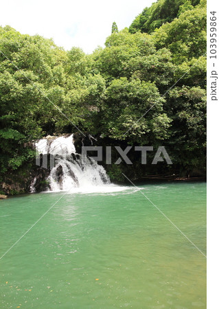 癒やされる轟の滝の自然 103959864