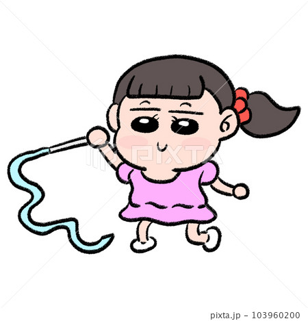 新体操 女の子 新体操 女の子 103960200