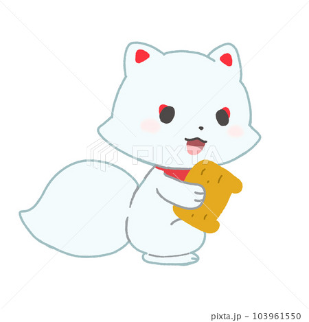 稲荷寿司と白狐 103961550