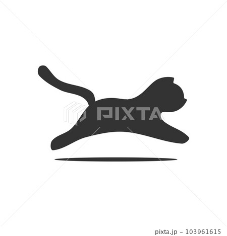 cat logo template. Icon Illustration Brand Identity. Isolated and flat illustration. Vector graphic cat logo template. Icon Illustration Brand Identity. Isolated and flat illustration. Vector graphic 103961615