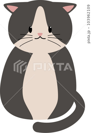 animal, cute, cartoon, cat, illustration, pet, face, kitten, funny, kitty, design, happy, drawing, baby, head, graphic, print, character, art, background, white, beautiful, smile, meow, isolated, love 103962109