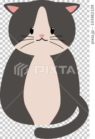 animal, cute, cartoon, cat, illustration, pet, face, kitten, funny, kitty, design, happy, drawing, baby, head, graphic, print, character, art, background, white, beautiful, smile, meow, isolated, love 103962109