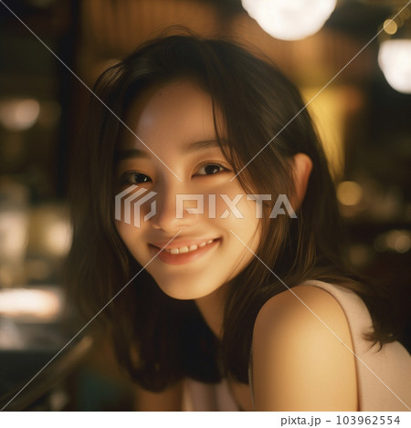 雰囲気のいいBarで女性とデートする(Generative AI) 雰囲気のいいBarで女性とデートする(Generative AI) 103962554