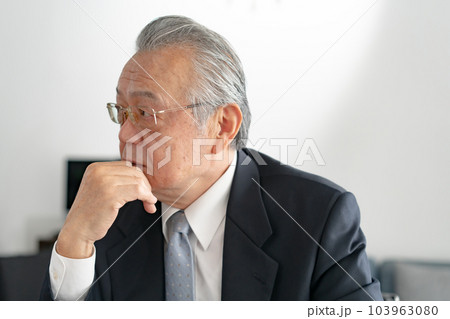 ビジネス　男性　会話 103963080