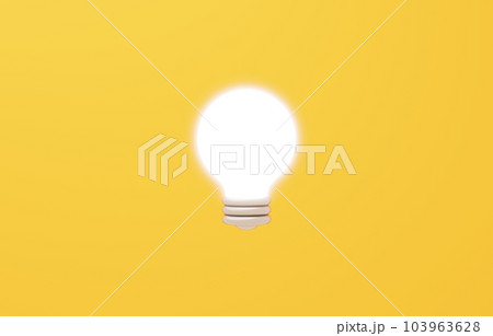 3D素材_電球 103963628