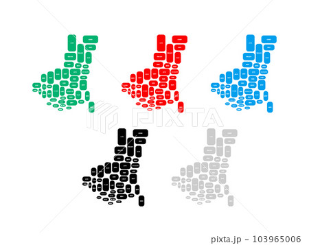 市町村入り地図＿茨城県＿デフォルメ-08 103965006