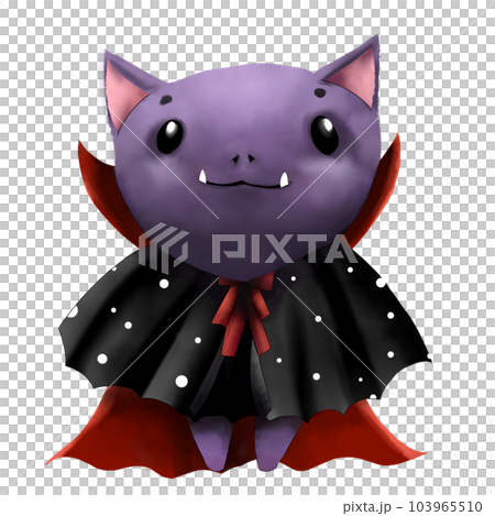 Halloween cute cartoon lord dracula character illustation watercolor style png 103965510