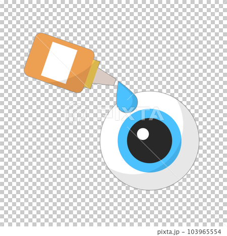 Eye drops icon. Eye and eye drops icon. vector. Eye drops icon. Eye and eye drops icon. vector. 103965554