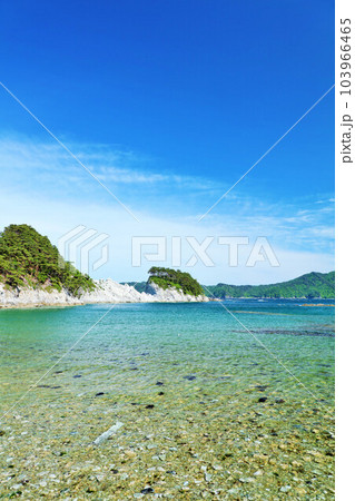 岩手県 青空の浄土ヶ浜 岩手県 青空の浄土ヶ浜 103966465