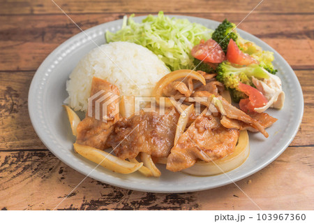 ポーク焼き肉ランチ ポーク焼き肉ランチ 103967360