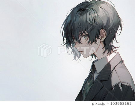 カッコいい男子高生　ポートレート（Generative AI） 103968163