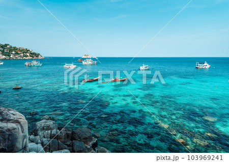 Bay and boat trips at Koh Tao 103969241