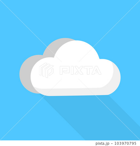 雲 アイコン 天気 103970795