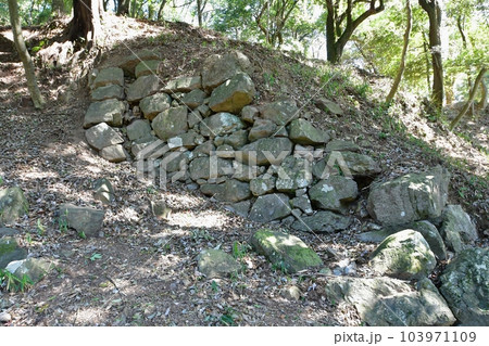 美濃金山城 破城の痕跡 美濃金山城 破城の痕跡 103971109