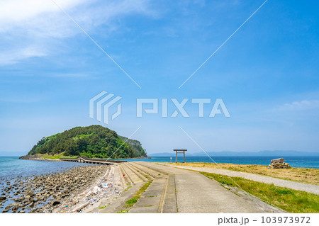 大島　夏泊半島　夏泊ほたてライン　平内町 103973972