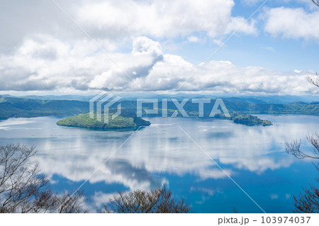 十和田湖 展望台からの眺望 十和田湖 展望台からの眺望 103974037