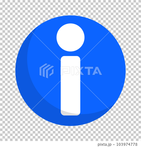インフォメーションアイコン。案内。情報。ベクター。 103974778