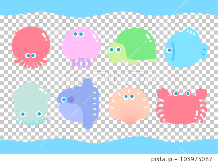 海洋生物框架 海洋生物框架 103975087