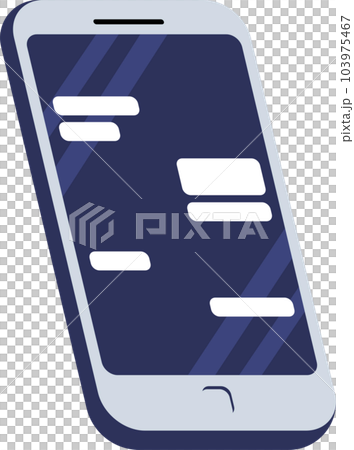 SmartPhone, Mobile phone. flat style cartoon illustration. SmartPhone, Mobile phone. flat style cartoon illustration. 103975467