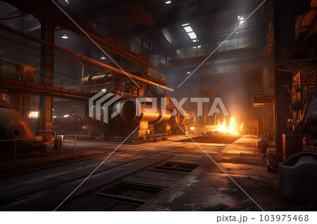 Amazing Modern Strip Hot Rolling Plant factory 103975468