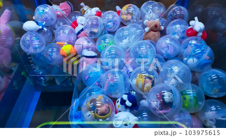 Crane Claw machine arcade price various colorful cute doll. Crane Claw machine arcade price various colorful cute doll. 103975615