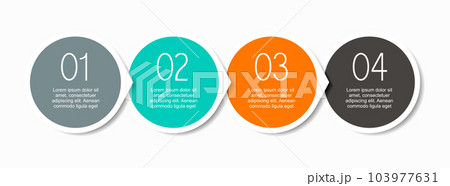 Infographic design template with place for your data. Vector illustration. 103977631