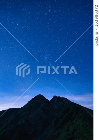 塩見岳山頂より 塩見岳山頂より 103980372