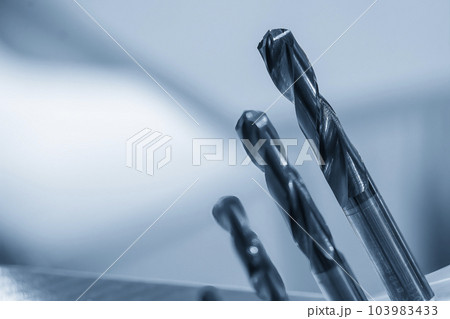 Close-up scene the special purpose hole tools. Close-up scene the special purpose hole tools. 103983433