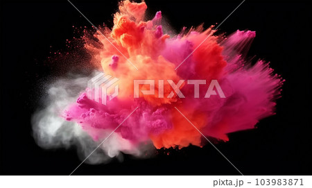 Beautiful abstract art with colorful splash 3d for banners, flyers, posters, design Beautiful abstract art with colorful splash 3d for banners, flyers, posters, design 103983871