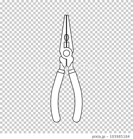 X-Spark Brass 45 Degree Needle Nose Pliers 8