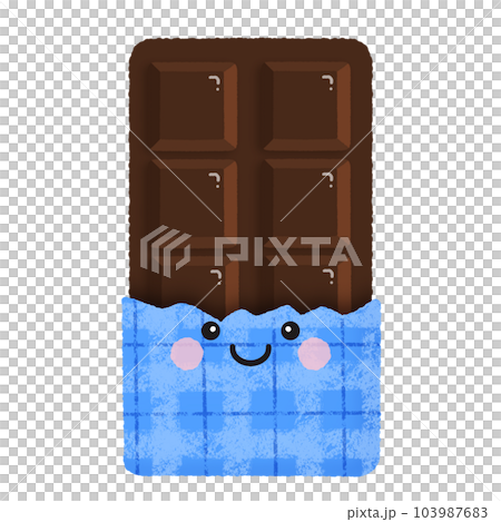 Chocolate bar character Chocolate bar character 103987683