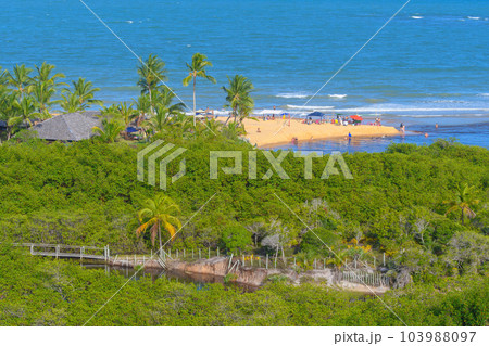 Landscape of Trancoso, Bahia, Brazil 103988097