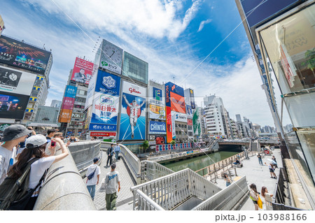 【大阪】道頓堀 グリコサイン 【大阪】道頓堀 グリコサイン 103988166