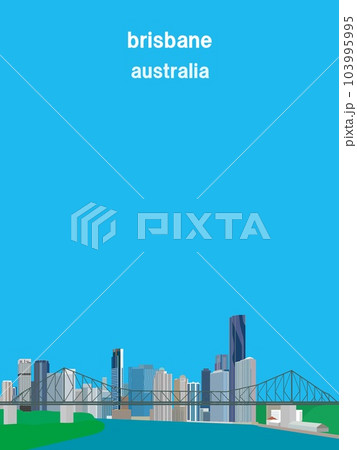 ブリスベン　brisbane　ストーリー・ブリッジ　story　bridge　オーストラリア 103995995