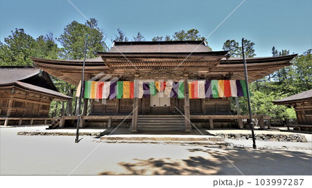 高野山金剛峯寺・大会堂(和歌山県伊都郡高野町)動画あり 高野山金剛峯寺・大会堂(和歌山県伊都郡高野町)動画あり 103997287