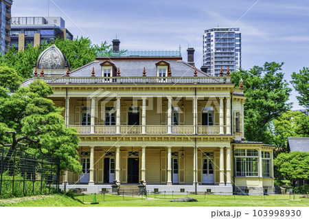 東京都　旧岩崎邸庭園　洋館　国の重要文化財 103998930