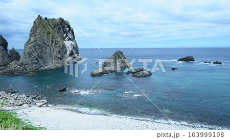 北海道 積丹 島武意海岸 北海道 積丹 島武意海岸 103999198