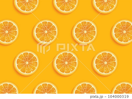 Slices of fresh orange for summer background. 104000319