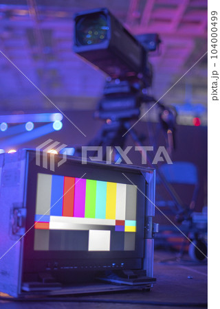 studio camera at the concert. 104000499