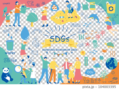 SDGs Sustainable Society Material Collection SDGs Sustainable Society Material Collection 104003395