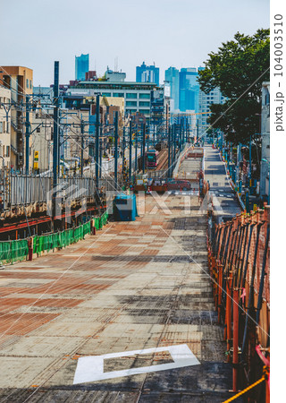 東京再開発 雑司ヶ谷 環状5号の1号線地下トンネル工事 2023.06　d-5 フィルム調 104003510