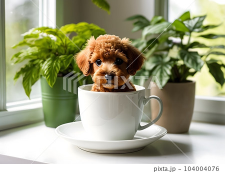 オーダー ページ パネル ティーカップ トイプードル 9/30 ティーカッププードル【大阪府・女の子・2025年9月27日・グレー】希少